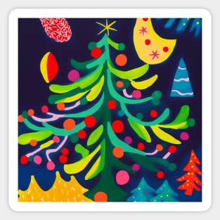 A Christmas Tree Sticker